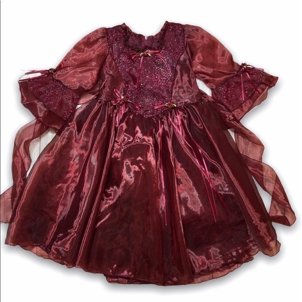 My Cotton Candy Special Occasion Dress Burgundy 4